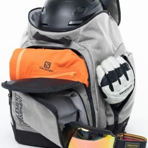 Skischoen en snowboardboot tas met ruimte voor helm en accessoires