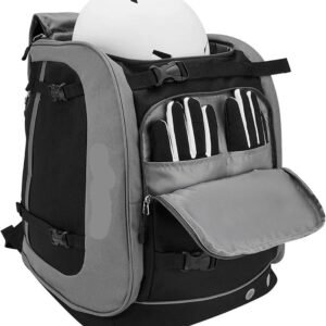 Skischoenen Tas - Winter Sport Bag - Wintersport Gear - Grote Capaciteit - 53x38x33 cm - Zwart