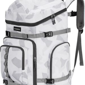 Skischoenentas Rugzak met Helmvak - Perfect voor Ski's, Snowboard, Schaatsen en Inlineskates