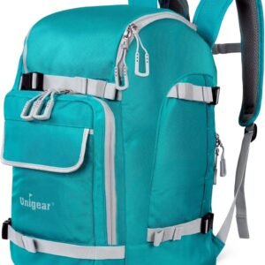 Skischoenentas - Skirugzak Helmtas - Wintersport Gear - Geïntegreerd Helmontwerp - 55 Liter - Zwart