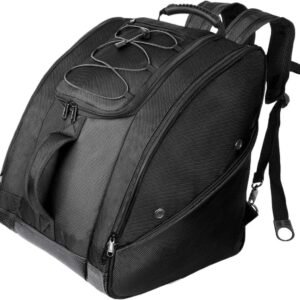 Skischoenentas - Wintersport tas - Reizen en opslag - Waterdicht en duurzaam - 50 liter - Zwart