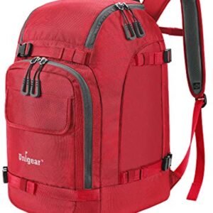 Skischoenentas met Helmvak en Rugzakriemen voor Ski, Snowboard en Schaatsen