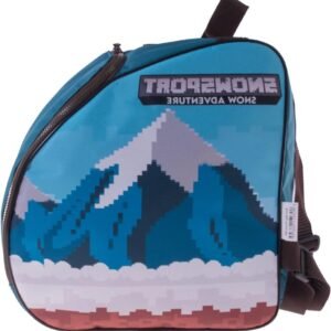 Skischoenovertrek Kinderen - Skischoenrugzak Boot - Wintersport Transport - Robuuste Constructie - 30 Liter Capaciteit - Blauw