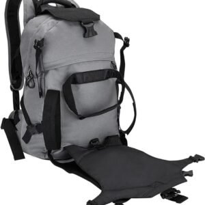 Skischoentas Rugzak - Helm Tas - Wintersport Gear - Waterdicht Oxford Materiaal - 30L Capaciteit - Grijs