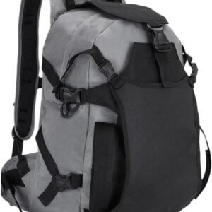 Skischoentas Rugzak - Sporttas Outdoor - Wintersport Gear - Duurzaam Oxfordstof - 25x32x53 cm - Zwart