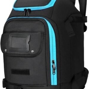 Skischoentas Rugzak - Sporttas Outdoor - Wintersport Reizen - Grote Capaciteit - 36x38x46cm - Zwart