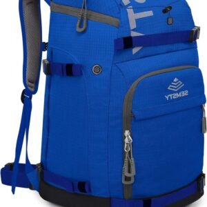 Skischoentas - Ski reistas - Wintersport uitrusting - Waterdicht en duurzaam - 55L 32x34x53cm - Blauw