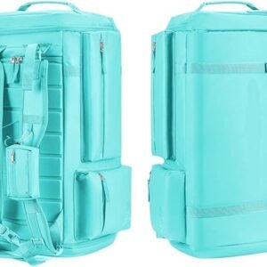 Skischoentas - Skitassen - Wintersport Gear - Waterdicht Nylon - 55 Liter - Blauw