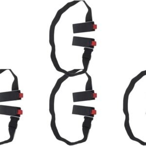 Skiuitrusting Draagriemen - Ski Accessoires - Wintersport Transport - Verstelbaar & Compact - One Size - Zwart
