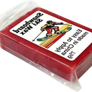 Skiwax Blok - Snowboard Onderhoud - Soepel Glijden - Hoge Prestaties - 75g - Wit