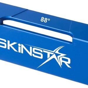 Slijphulp Ski - Kanten Slijper - Ski Onderhoud - CNC Aluminium - 120x30x40 mm - Zilver