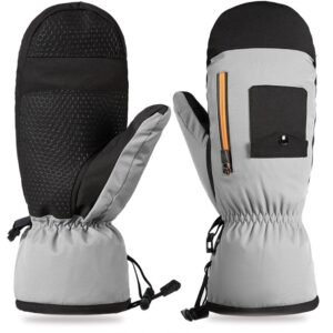 Snow Gloves - Gore-tex - Vrouwen Grijze Handschoenen met Waterdichte Bescherming en Duurzame Palm - 1 Paar - Voor Wintersporten en Dagelijks Dragen