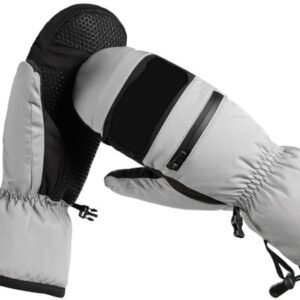 Snow Handschoenen - 3m Thinsulate - Warme Gevoerde Heren Ski- en Snowboardhandschoenen - 1 Paar - Grijs