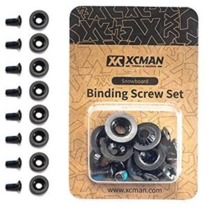 Snowboard Binding Schroef Set M6x16mm - 8 Stuks voor Ski en Snowboard