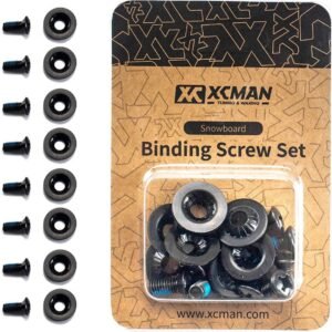 Snowboard Binding Schroef Set M6x16mm - 8 Stuks voor Ski en Snowboard