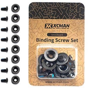 Snowboard Binding Schroef Set M6x16mm - 8 Stuks voor Ski en Snowboard