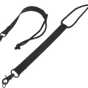 Snowboard Boot Strap - Veiligheidsriemen Skischoen - Snowboard Transport - Snelle Verstelling - 36 cm - Zwart