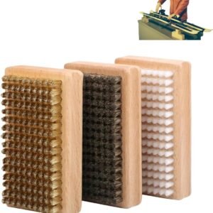 Snowboard Borstel Set - Ski Wax Borstel - Ski Onderhoud - Meerdere Borstels - 12.3 x 7 x 13.5 cm