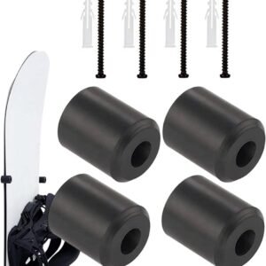 Snowboard Houder - Plank Standaard - Efficiënte Opslag - Verstelbare Breedte - 4 Delig - Mat