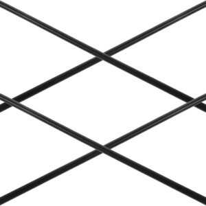 Snowboard Reparatie Wax Strips - Ski Wax Blok - Onderhoud Ski's - Hoge Weerstand Slijtage - 21.5 cm - Zwart