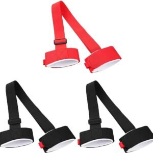 Snowboard Riemen - Ski Accessoires - Ski Transport - Verstelbaar Ontwerp - 3 stuks - Zwart