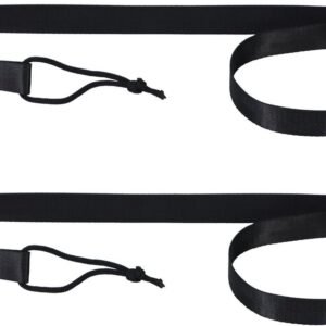 Snowboard Riemen - Snowboard Koord Bindbanden - Snowboard Transport - Snelle Ontgrendelingsgesp - 105 cm - Zwart