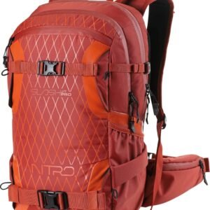Snowboard Rugzak - Touring Rucksack - Winter Sport - Geïntegreerd Backprotector Vak - 25 Liter - Supernova