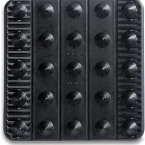 Snowboard Stomp Pad - Tractie Pad - Snowboarden - Grotere Spikes - Aanpasbaar - Zwart