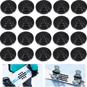 Snowboard Stomp Pads - Antislip Pads - Wintersport Grip - 20 Stuks Zelfklevend - M - Zwart
