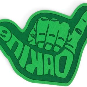 Snowboard Stomppad - Tractiepad Snowboard - Snowboarden Stabiliteit - 3M Verwijderbare Lijm - 22.6 x 15.8 cm - Groen