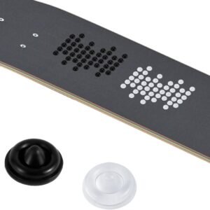 Snowboard Stomppads - Extra Grip Pads - Veilige Stap - Zelfklevend Siliconen - 13.5x13.5x5mm - Helder Zwart