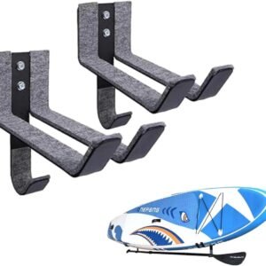 Snowboard Wandhouder - Ski Plank Hanger - Sportuitrusting Opslag - Multifunctionele Hanger - 17 x 45 x 14 cm - Zwart