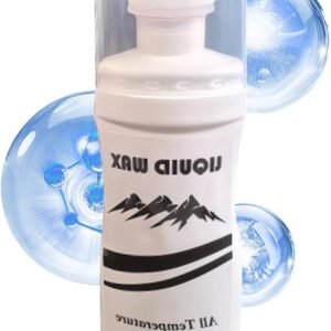 Snowboard Was - Wrijfbare Pasta - Outdoor Wintersport - Precisie Applicatieborstel - 100 ml - Wit