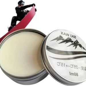 Snowboard Wax Pasta - Ski Board Wax - Wintersporten Verbeteren - Snelle Solide Toepassing - 80 ml - Wit