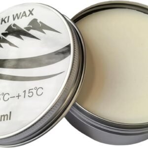 Snowboard Wax - Ski Onderhoud - Soepel Glijden - Breed Temperatuurbereik - 80ml Capaciteit - Wit