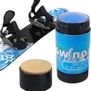 Snowboard Wax - Ski Wax Cream - Snowboard Onderhoud - All-Temperature Glide Formula - 70g - Zwart