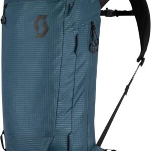 Snowboard en Skitour Rugzak 25 Liter - Blauw/Zwart - Dagrugzak voor Wintersport