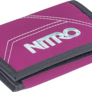 Snowboard portemonnee met klittenband sluiting compact design voor dagelijks gebruik