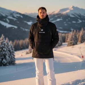 Snowboardjas - Dutch Snow - Arctic collectie - zwart - maat S