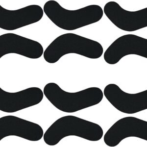 Snowboardlaars Pads - Enkel Support - Wintersport Comfort - Zelfklevend Ontwerp - 6 Paar - Zwart