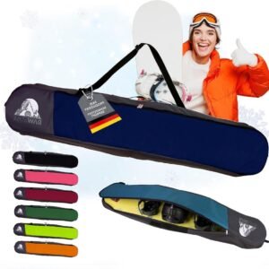 Snowboardtas - Boardtas Rugzak - Wintersport Transport - Waterdicht Cordura Weefsel - 170 cm - Blauw