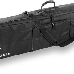 Snowboardtas - Bordtas - Wintersport Vervoer - Met Schoenenvak - 170 cm - Zwart/Zilver