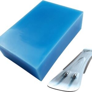 Snowboardwax Alle Temperaturen - Skiwax Snelheid - Verbeterde Ski-ervaring - Universeel Bruikbaar - 7.8x5.2x2.2 cm - Blauw