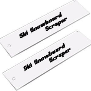 SolidKeus - Set van 3 Ski Wax Schrapers voor Onderhoud van Skis