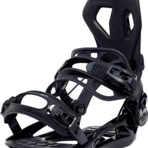 Sp United Base Snowboardbindingen Zwart XL Man,Vrouw