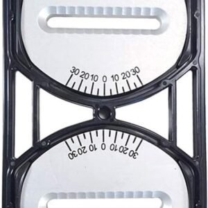 Splitboard Pucks - Binding Plaatjes - Snowboarden - Ergonomische Voetpositie - 3 Graden Canting - Zwart