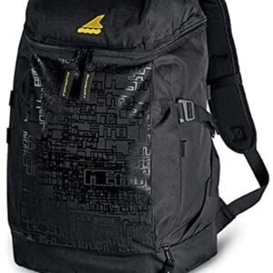 Sport Rugzak - Multifunctionele Tas - Actieve Levensstijl - Externe Skate Houders - 48 cm Hoog - Zwart Grijs