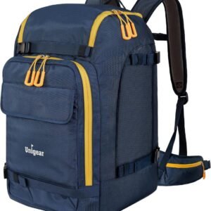 Sportrugzak - Wintersporttas - Opbergen Sportuitrusting - Geïntegreerde Helmtas - 70L Capaciteit - Blauw