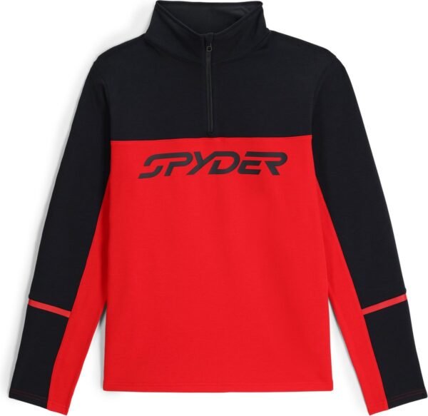 Spyder Speed Fleece 1/3 Zip Skipully Heren Rood S