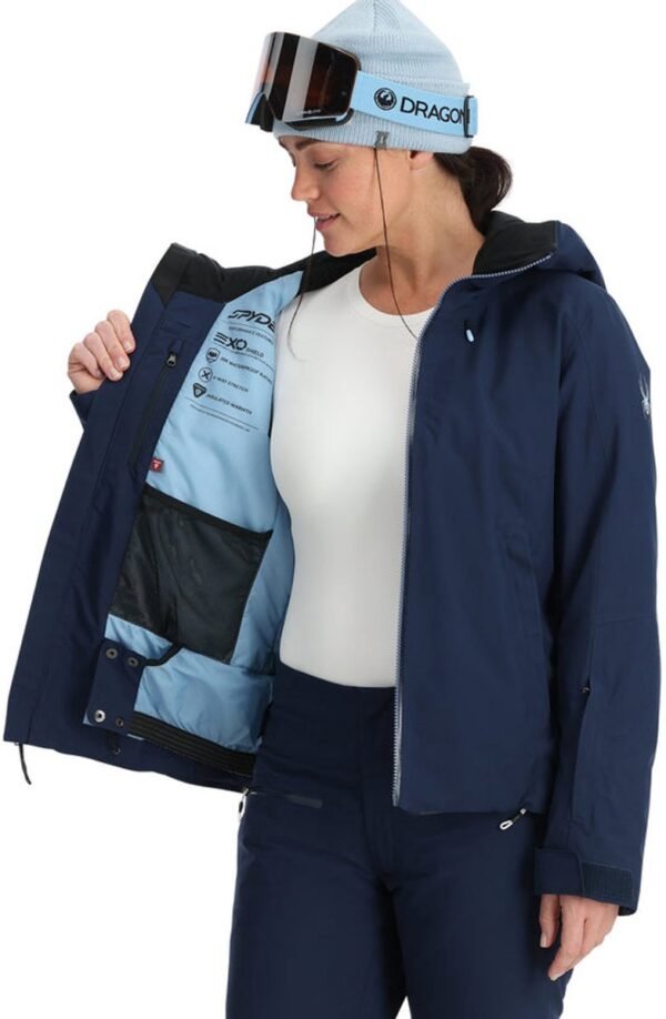 Spyder Temerity Jas Blauw 10 Vrouw